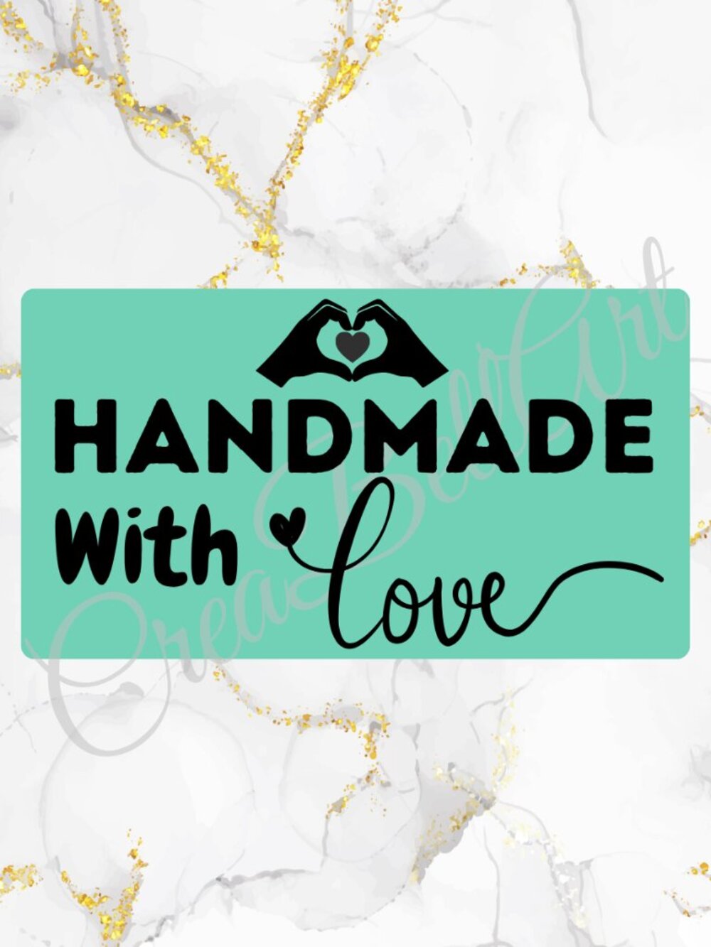 100 Handmade Stickers for Packaging | Small Business Labels - Picture 3 of 10